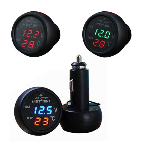 voltmeter that plugs into lighter